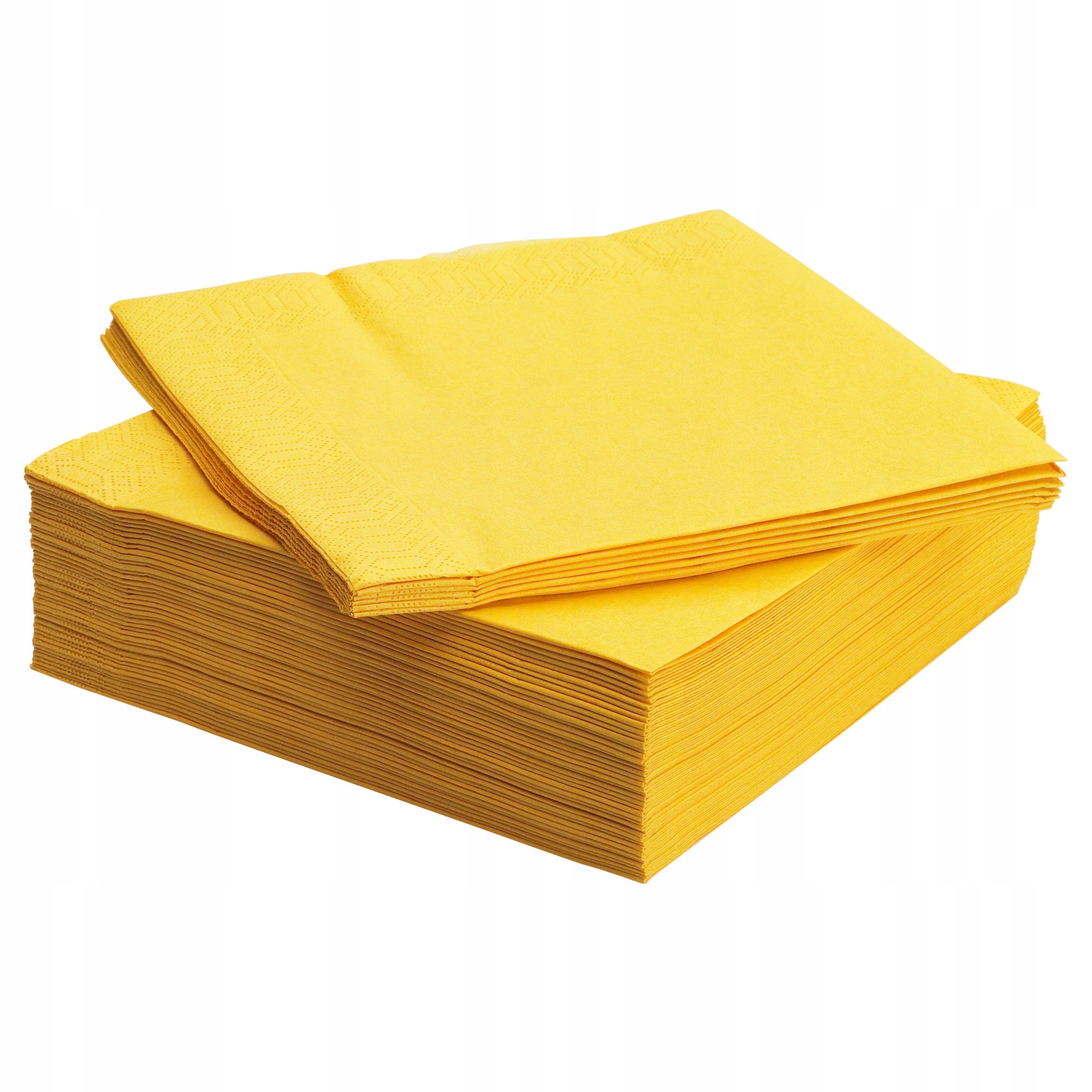 

Ikea Fantastisk 50szt Serwetki 33x33cm Żółte