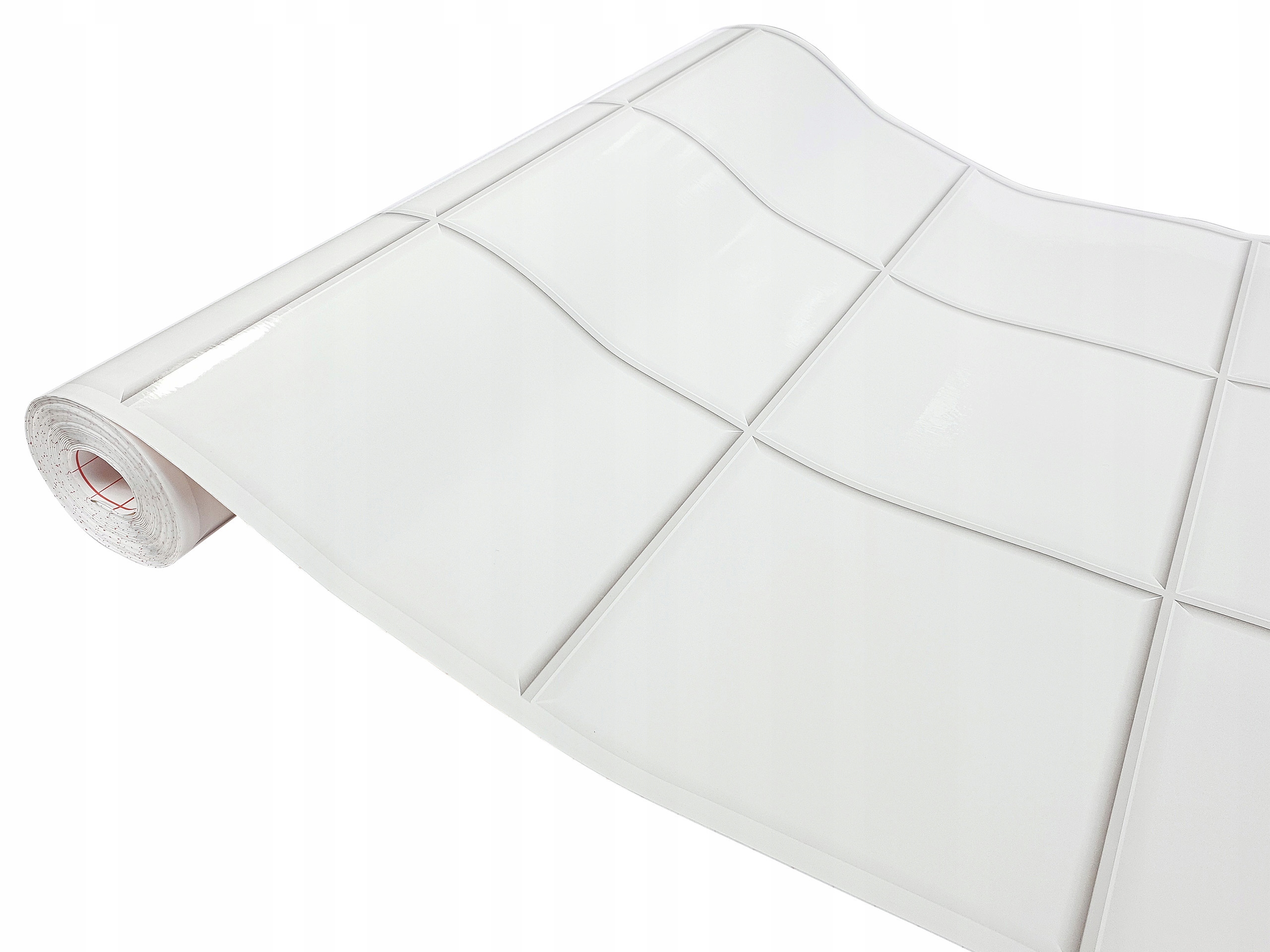 

Folia Okleina Meblowa Białe Kafelki 45x50 D43