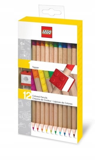 LEGO 52064 ZESTAW 12 KOLOROWYCH KREDEK