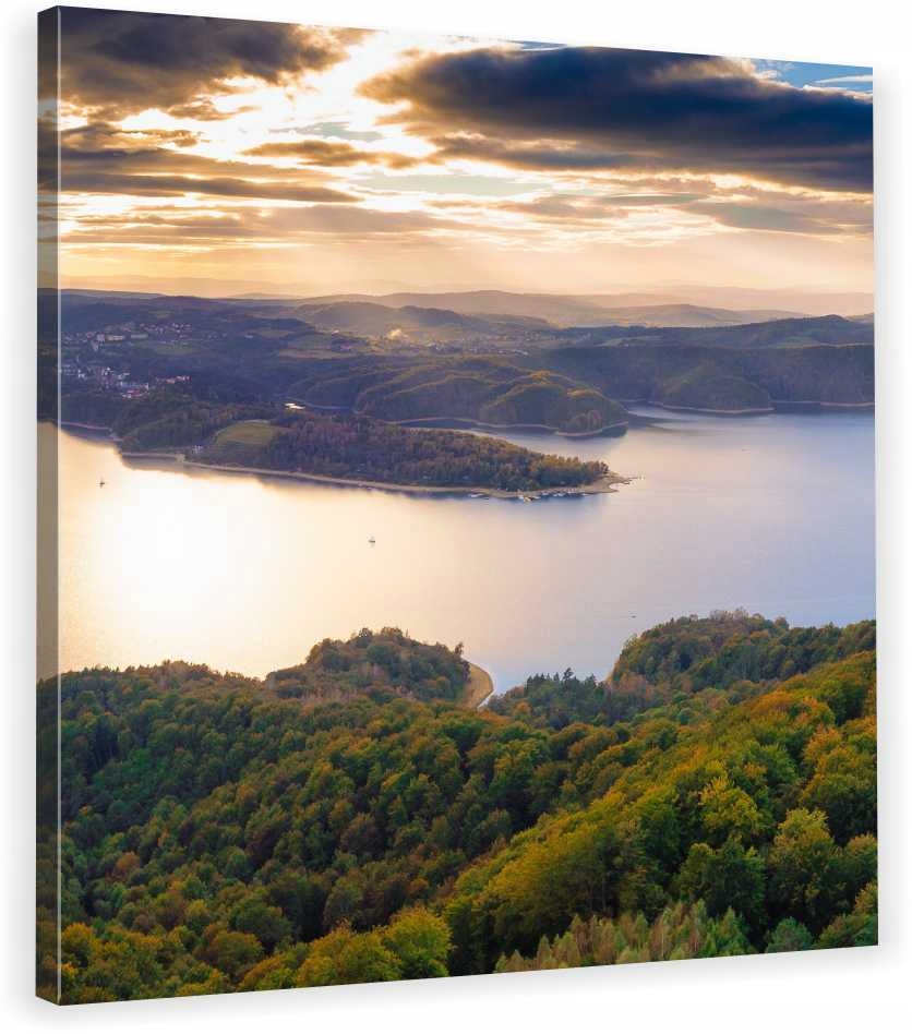 

Obraz Na Płótnie Bieszczady Widok GÓRY70x70 Max Wz
