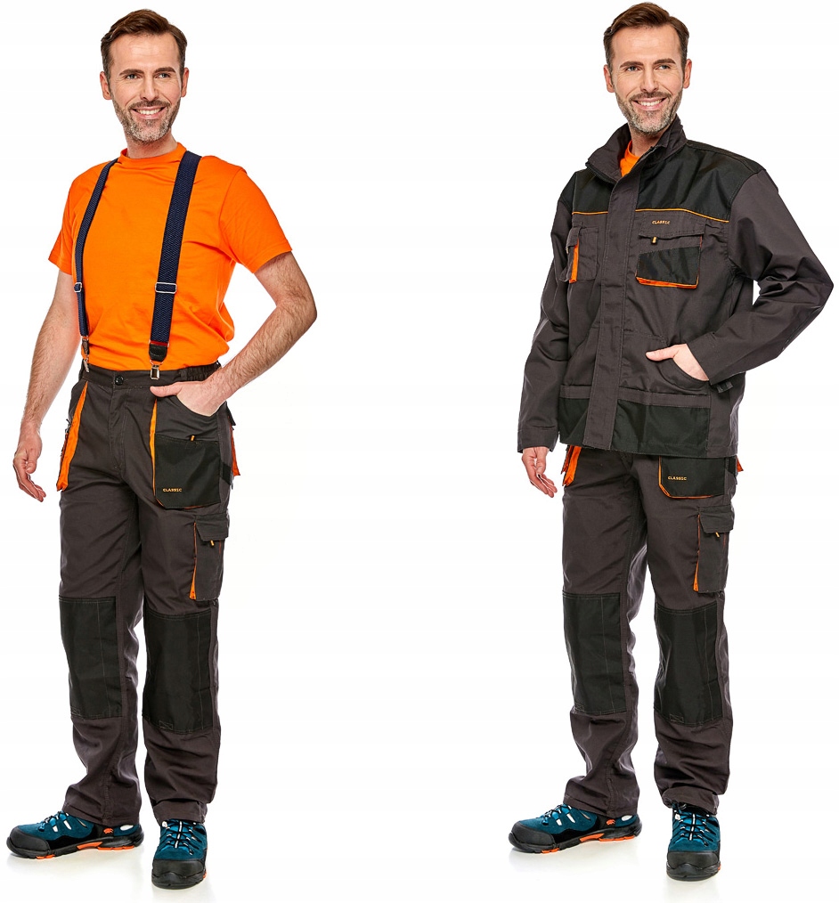 Классический рабочий костюм толстовка + брюки в пояс 58