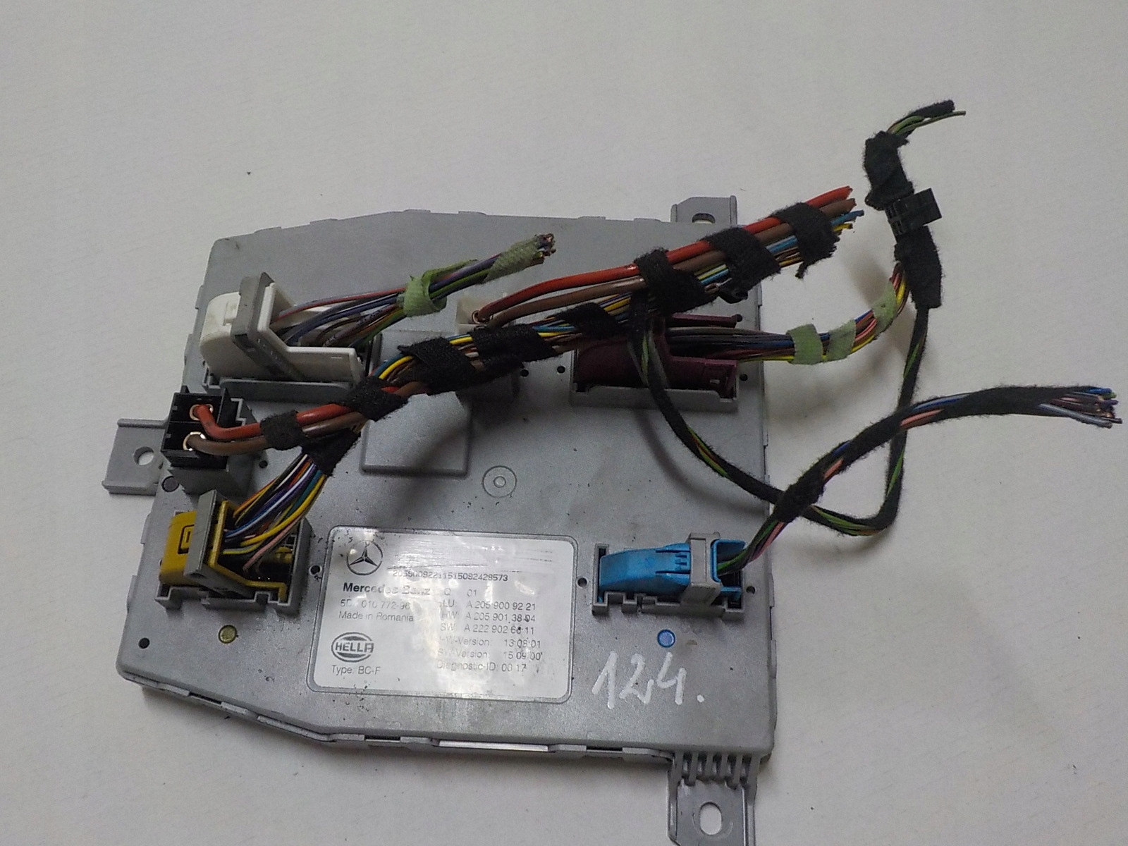 MERCEDES C-KLASA W205 - MODUŁ BSM skrzynka