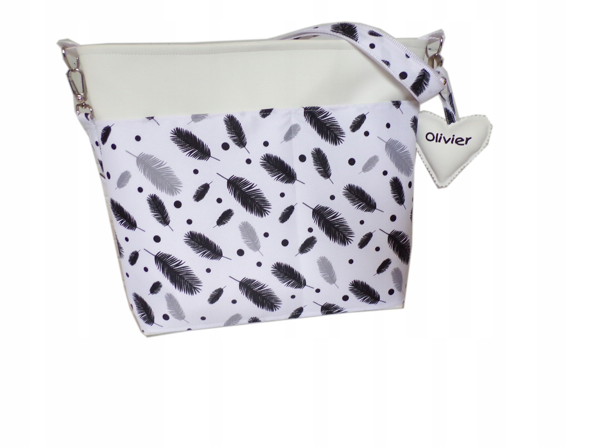 TORBA DO WÓZKA DUŻA POJEMNA ORGANIZER EKOSKÓRA HIT Wzór dominujący inny wzór