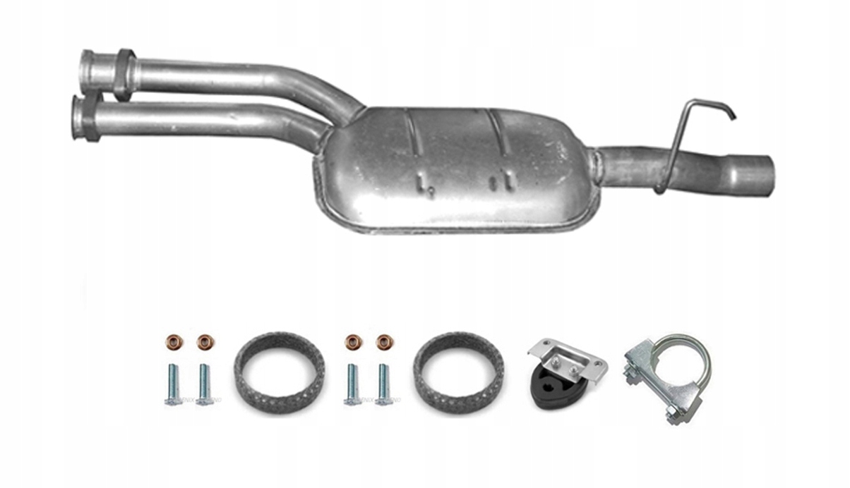 13.48 - MERCEDES W210 E420 E430 4.2 4.3 средний глушитель