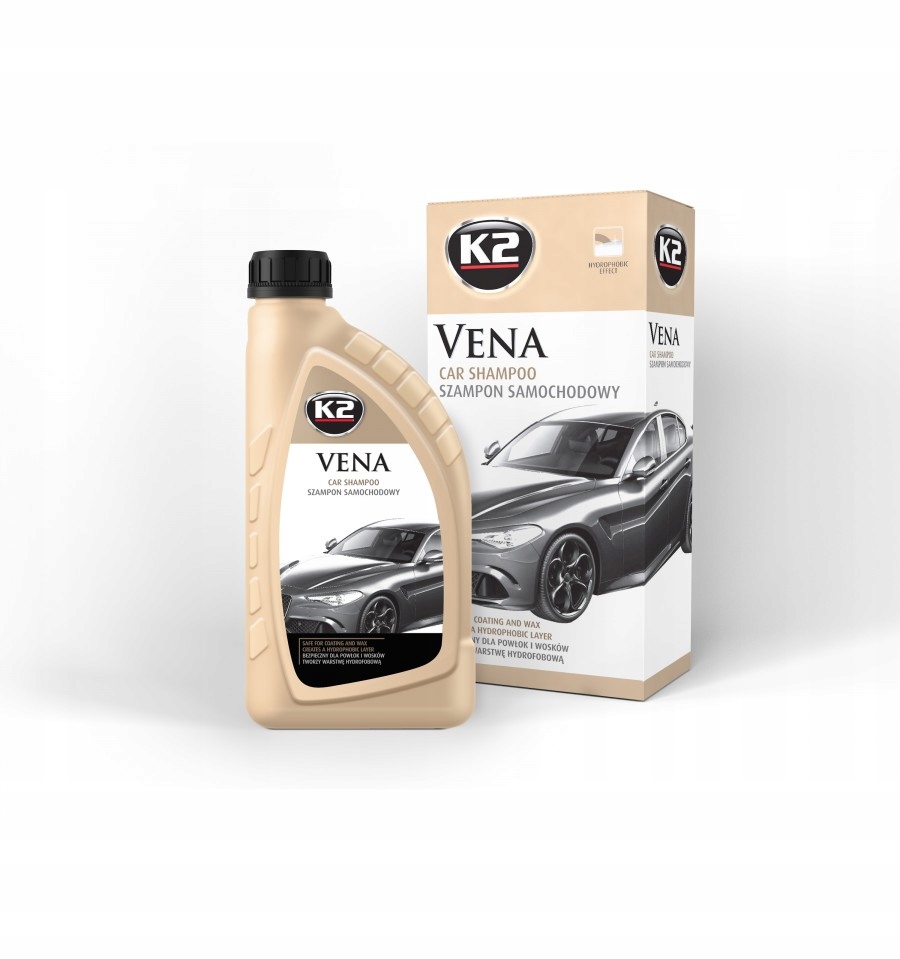 

K2 Vena szampon samochodowy hydrofobowy z woskiem