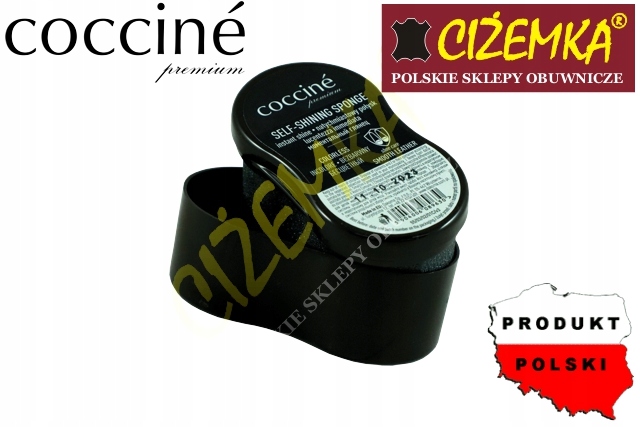 COCCINE CZYŚCIK NABŁYSZCZAJĄCY GĄBKA BUTÓW MAŁY Płeć uniseks