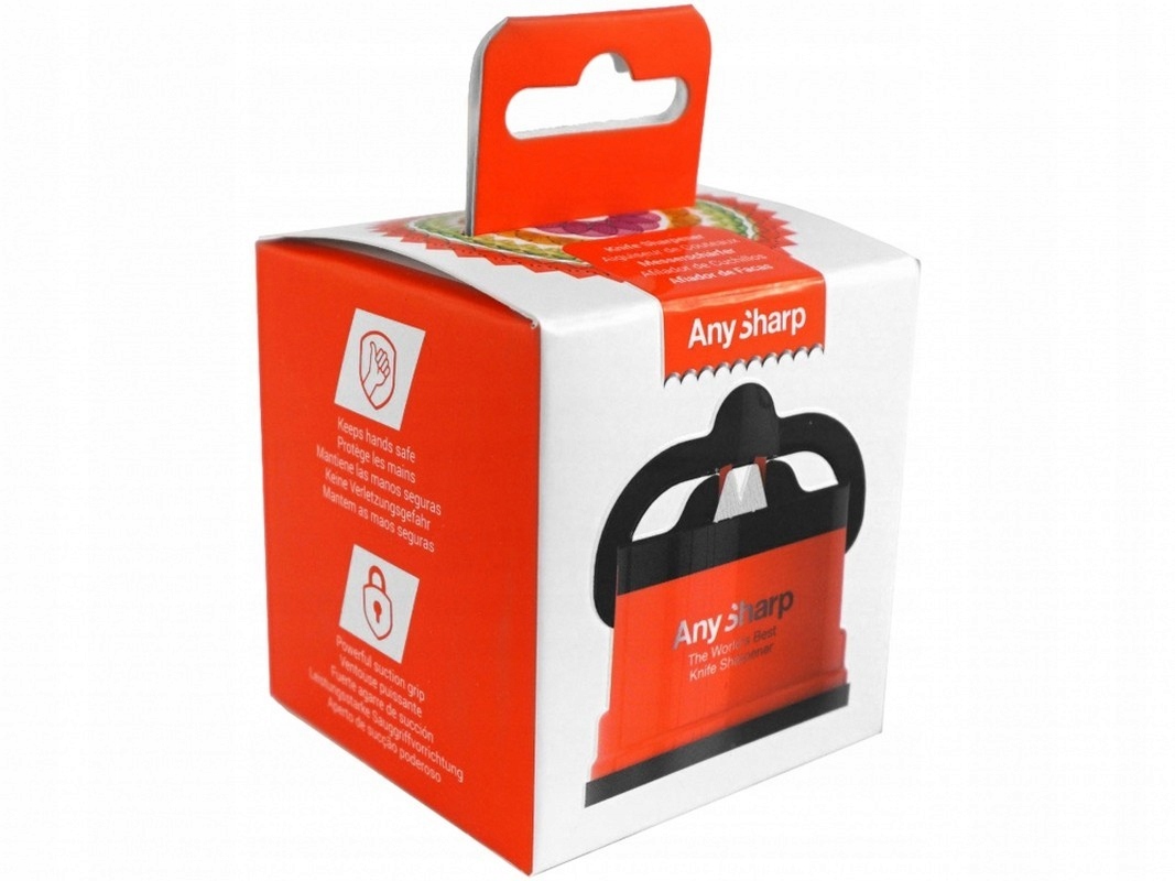 Ostrzałka Osełka Any Sharp classic czerwona nóż Marka AnySharp