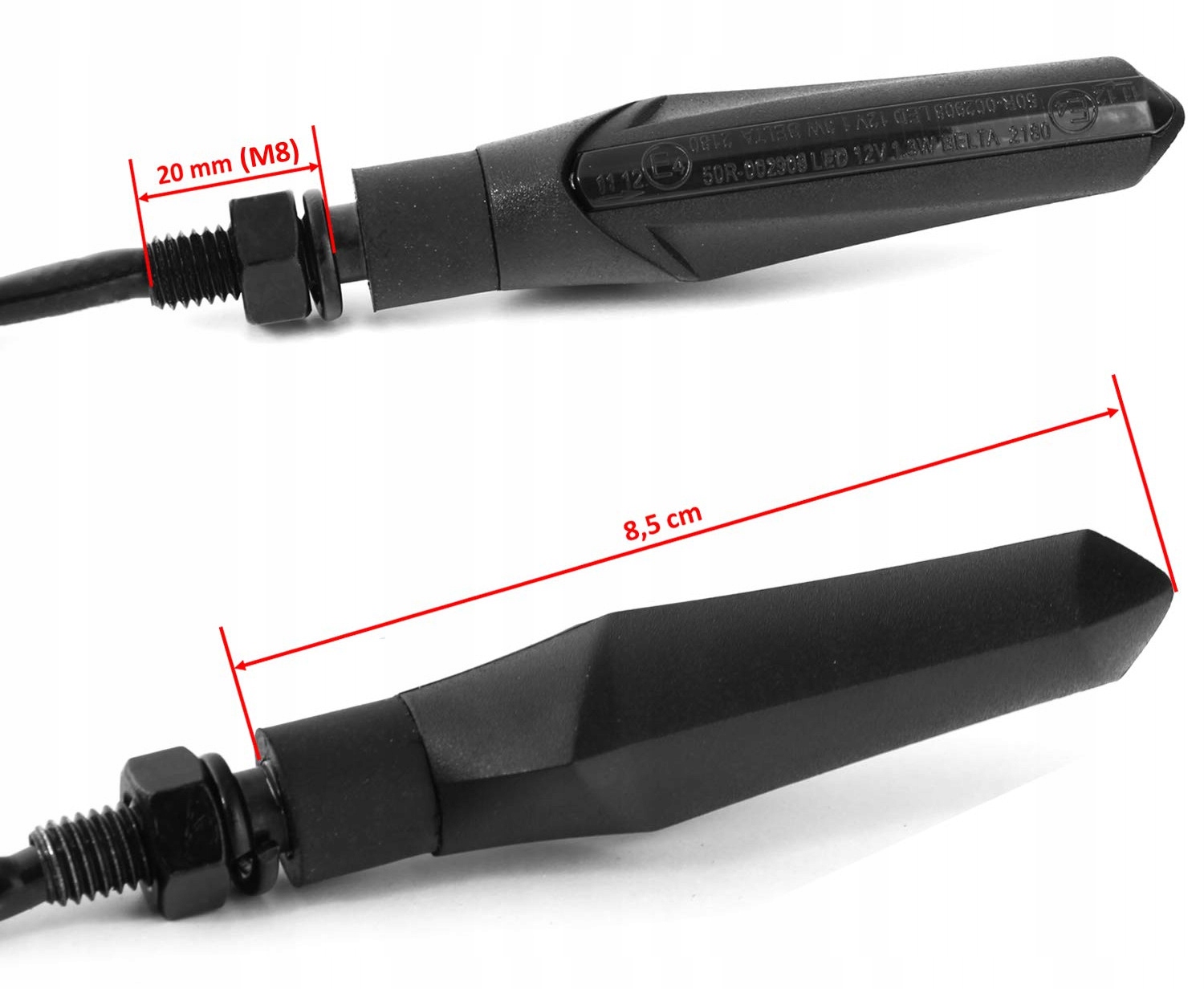 KIERUNKOWSKAZ_Y LED PŁYWAJĄCE KAWASAKI Z_750 Z800 Z_900 Z1000 Z HOMOLOGACJĄ Producent Wilmat