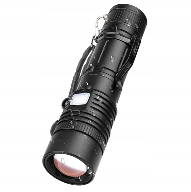 LATARKA LED AKUMULATOROWA XHP 50 10W NAJMOCNIEJSZA
