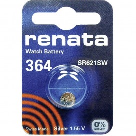 

10 x bateria srebrowa Renata Sr 621 F AG1 186 LR6