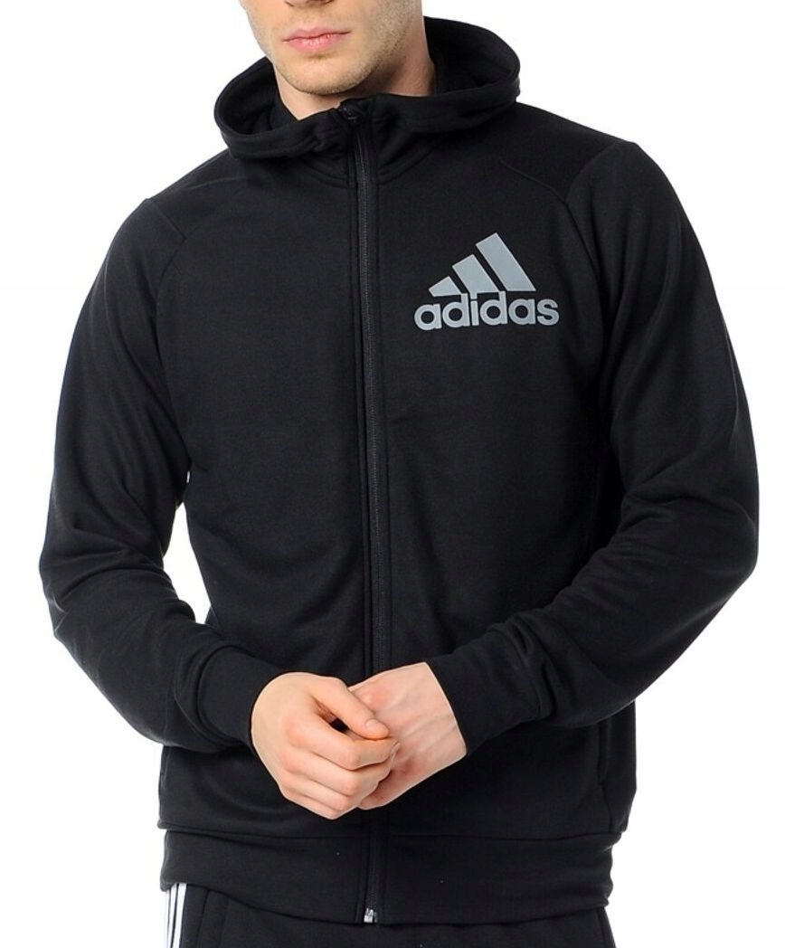 

Adidas Prime Bluza Bawełniana Męska Kaptur roz. M