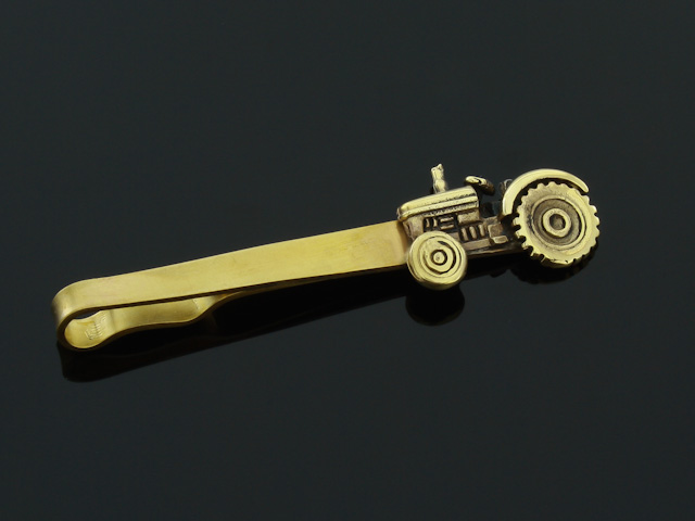 Spinka do krawata z mosiądzu traktor ciągnik Marka Inna marka