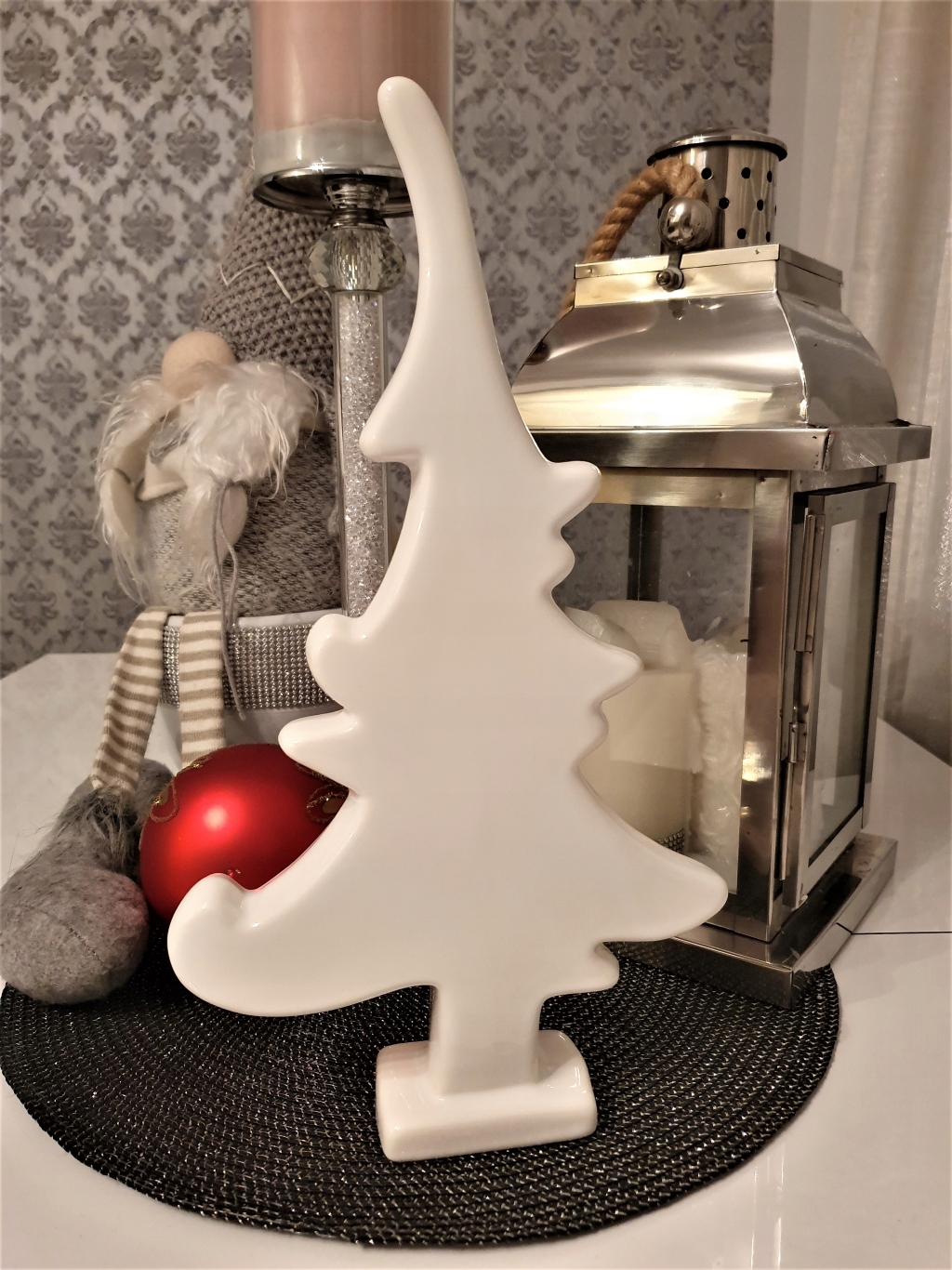 OZDOBA ŚWIĄTECZNA CHOINKA DESIGN PŁASKA - większa Kod producenta CHOINKA