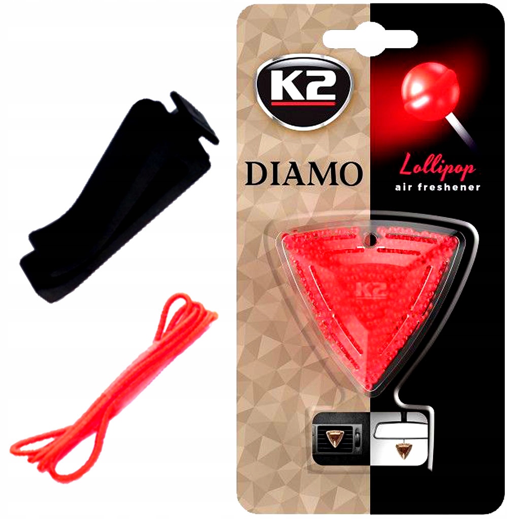 

K2 Diamo Zapach Cukrowej Waty Zawieszka Kratka