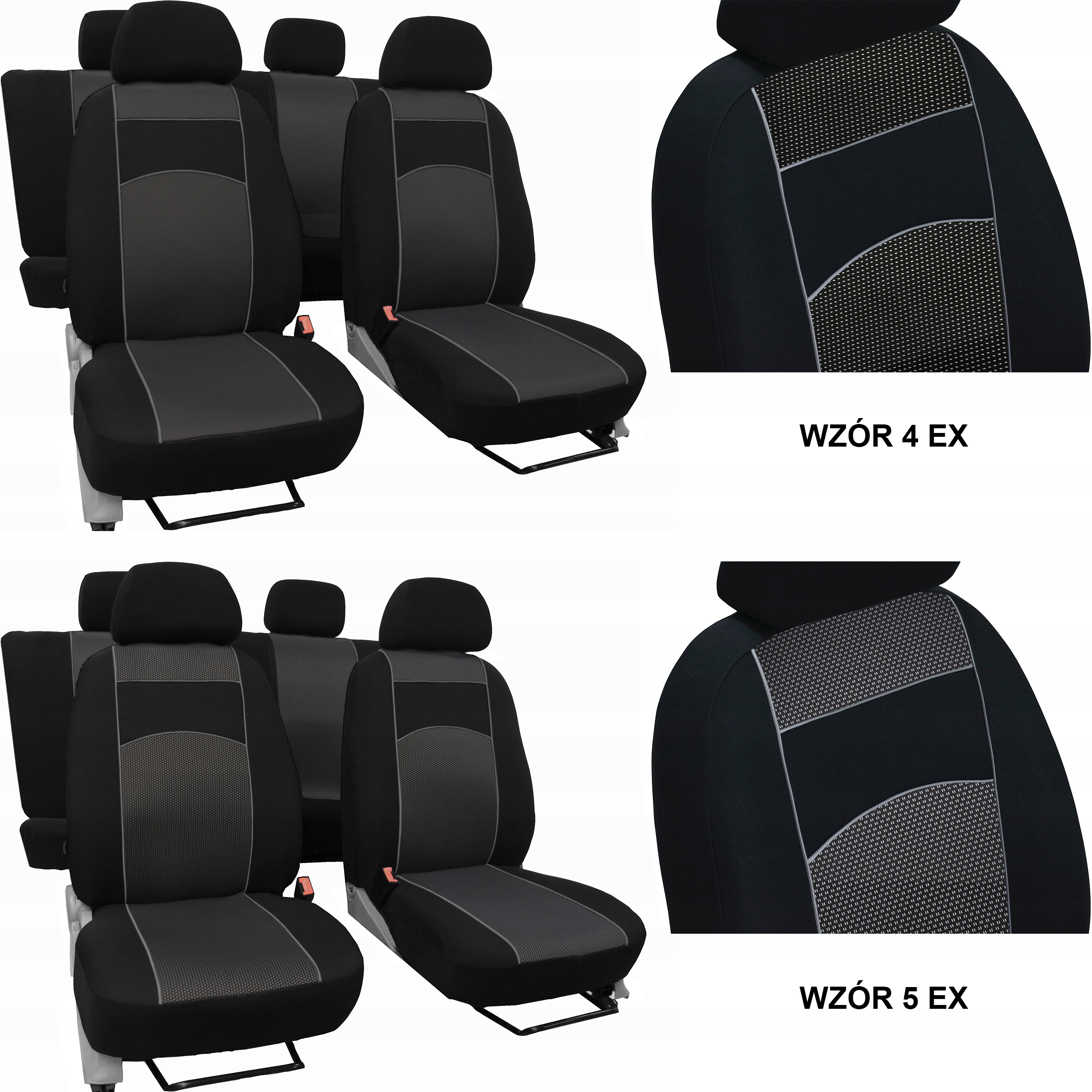 GRUBE POKROWCE MIAROWE NA FOTELE PEUGEOT 308 SW II Producent Pok-ter