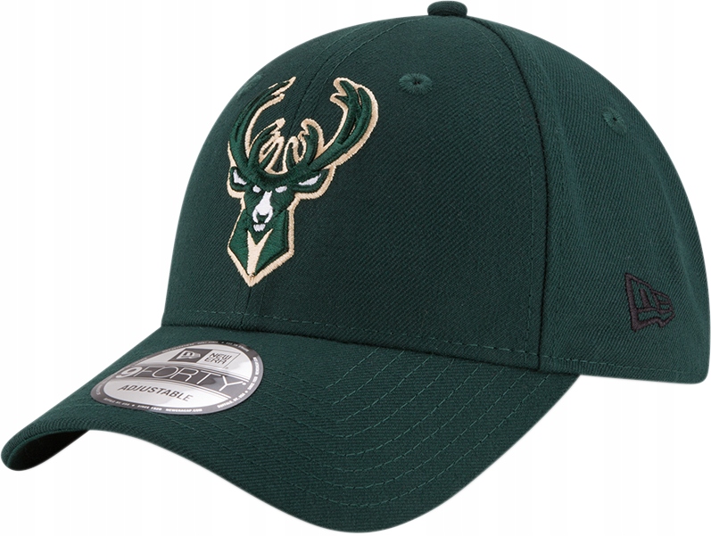 Kšiltovka New Era 9FORTY Nba Milwaukee Bucks zelená, univerzální velikost