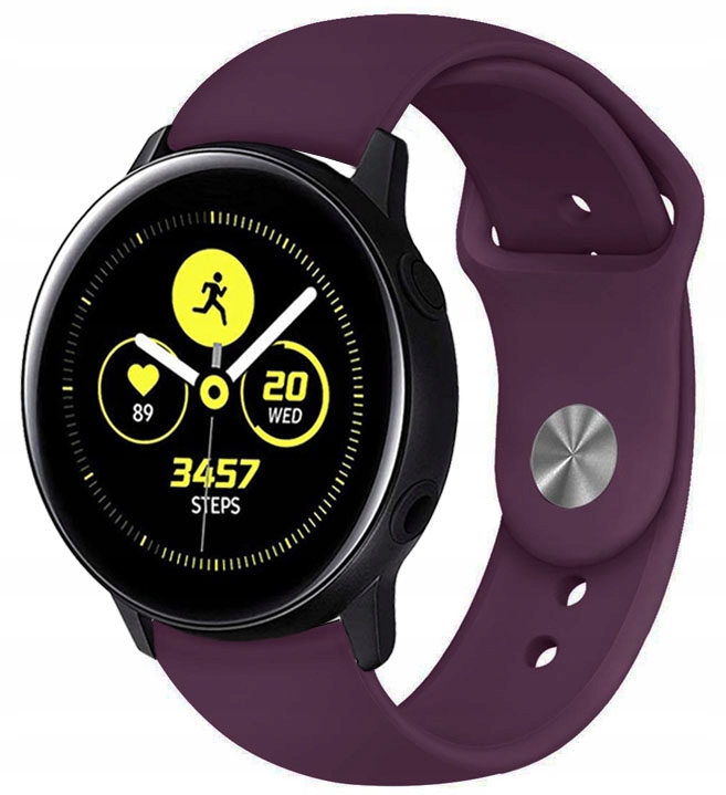 Fioletowy pasek Samsung Galaxy Watch Active 2 44mm