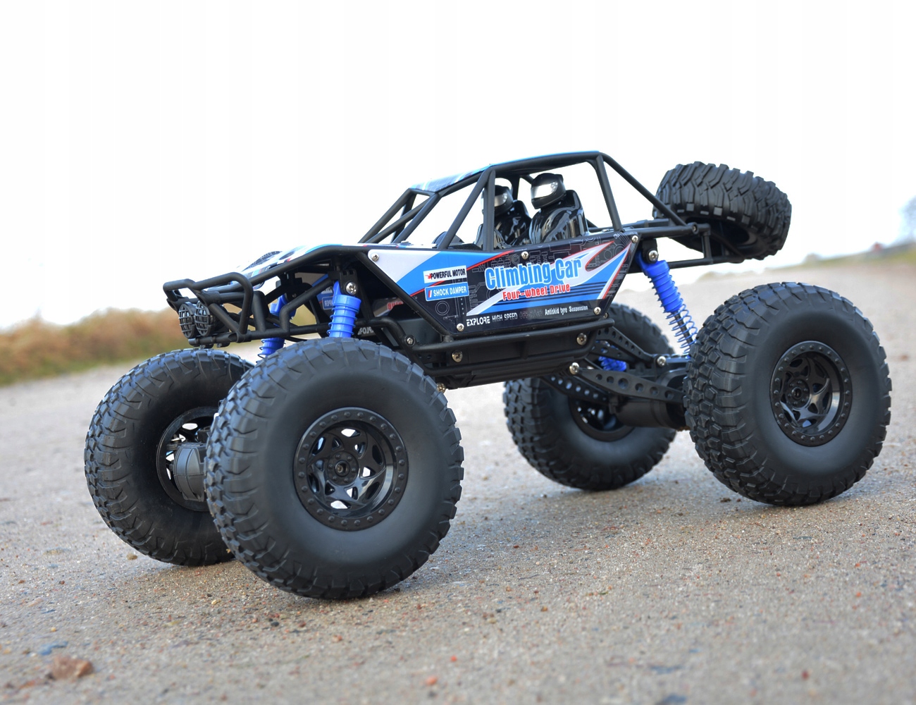 SAMOCHÓD ZDALNIE STEROWANY CRAWLER WIELKI 48CM TERENOWY 4X4 PILOT AUTO RC Model MONSTER TRUCK