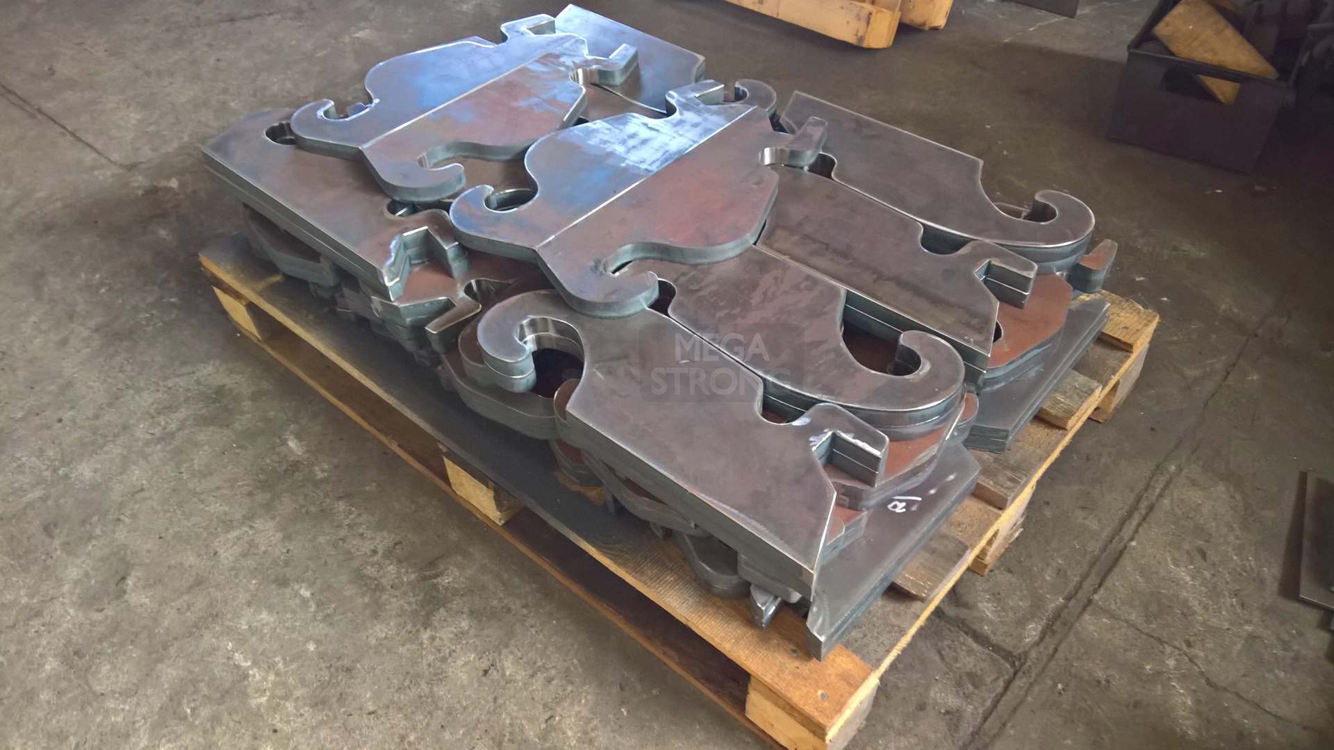 Verachtert CW30 Mocowanie płyty młota podwójny Numer katalogowy części PA/M/CW30/duble