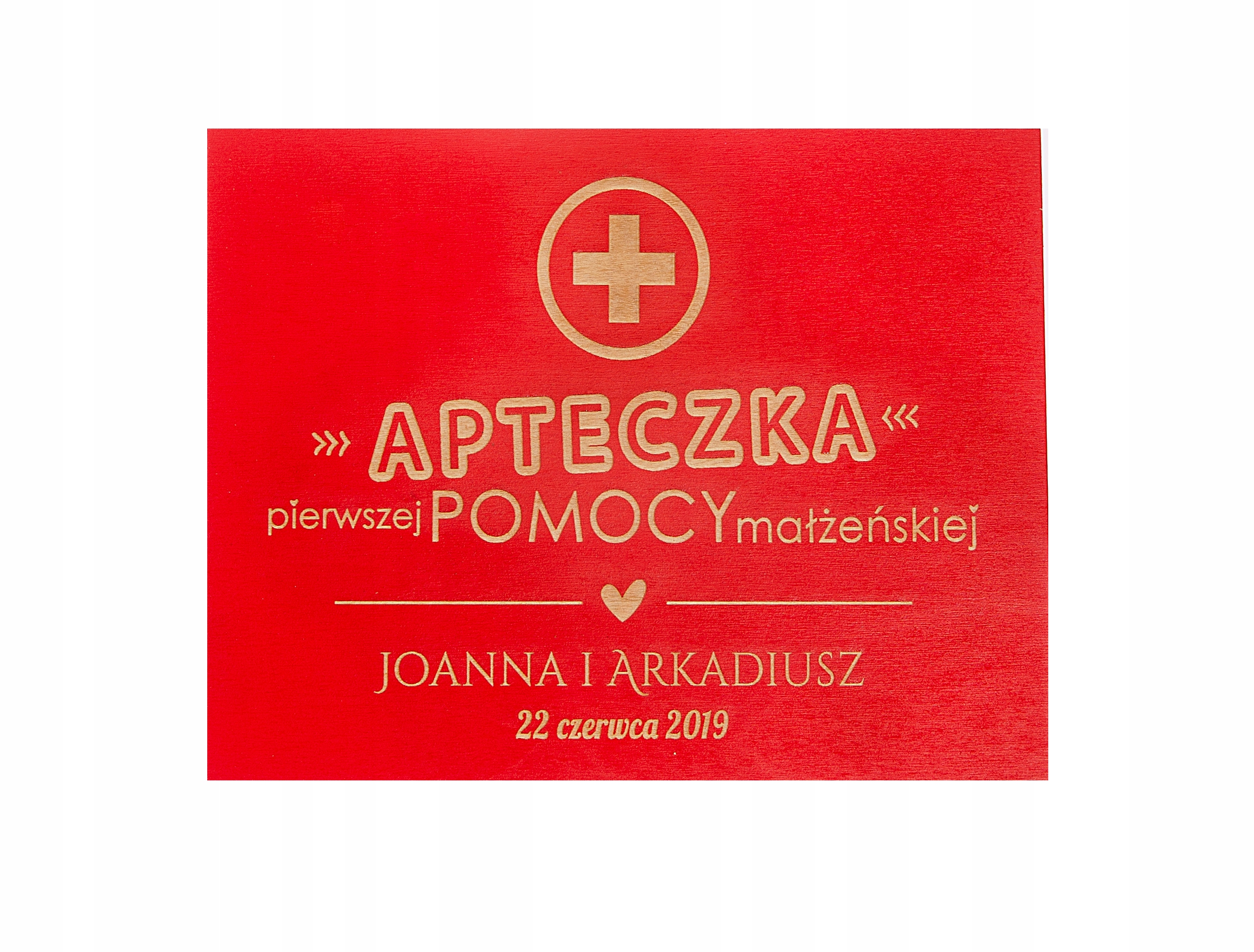 

Apteczka Niezbędnik Małżeński Prezent Ślub G24