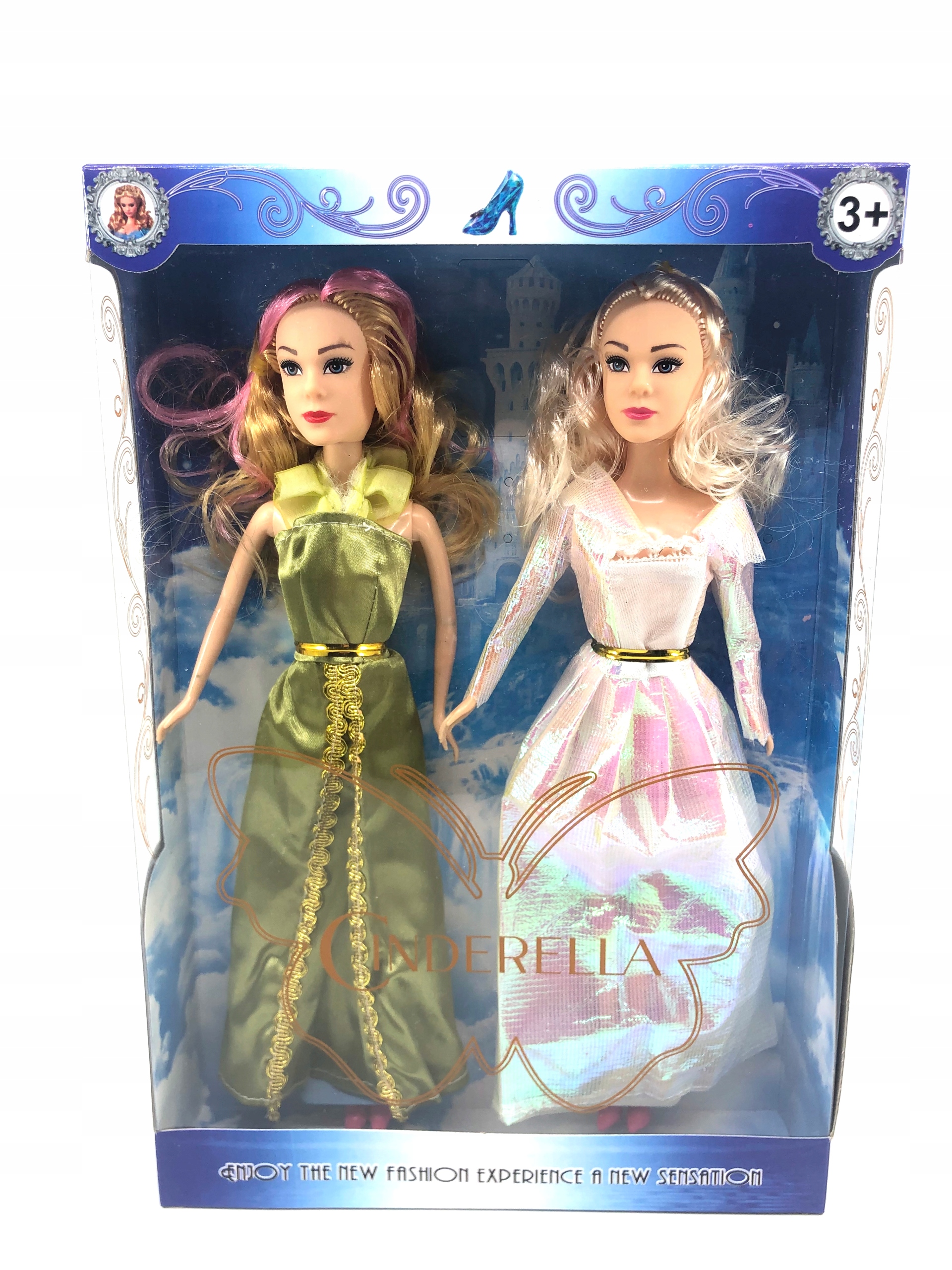 

Zestaw lalka, księżniczka 2 szt Cinderella