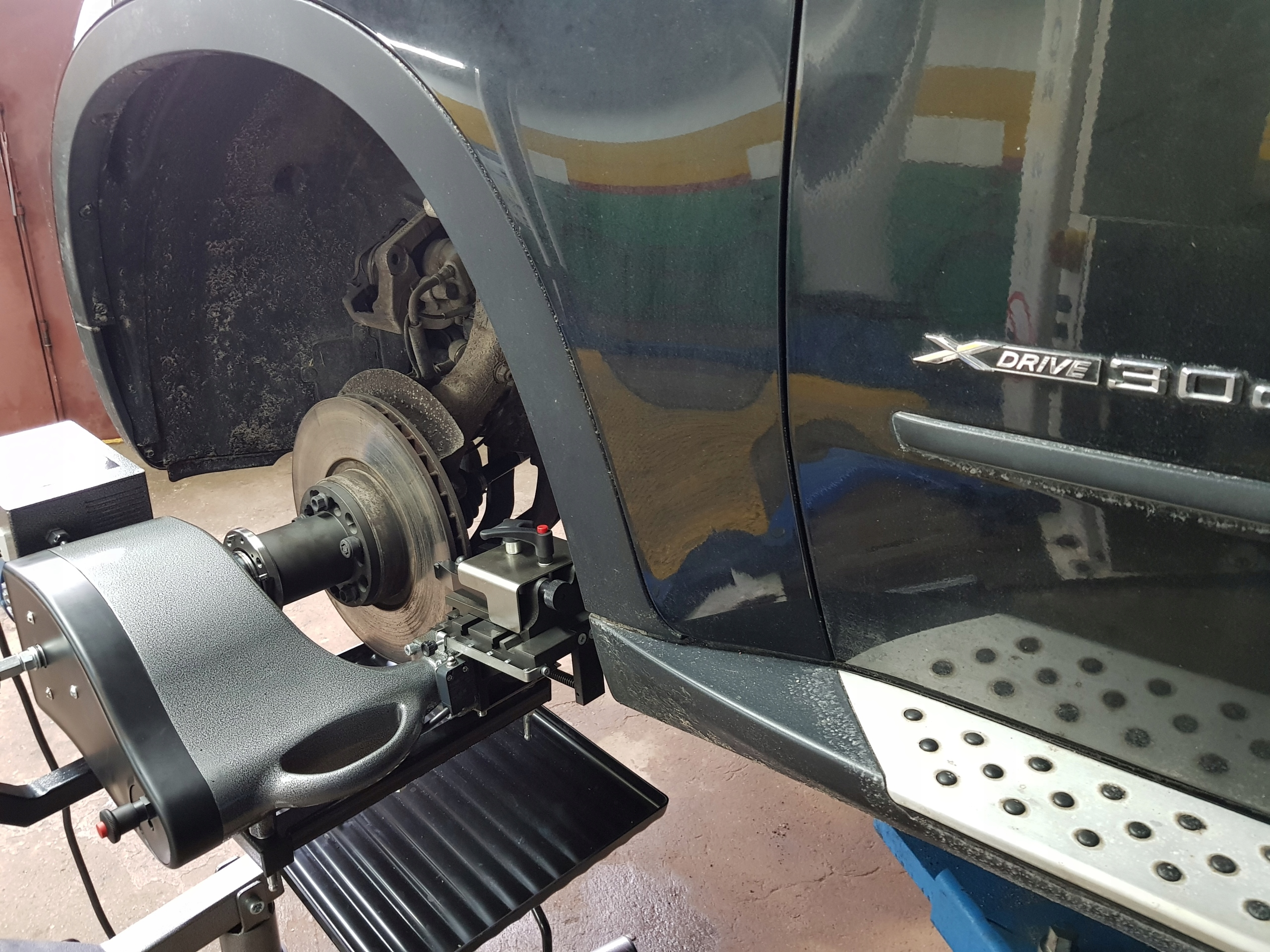 TURNING MACHINE FOR BRAKE DISCS DYNASTAT FSE 380