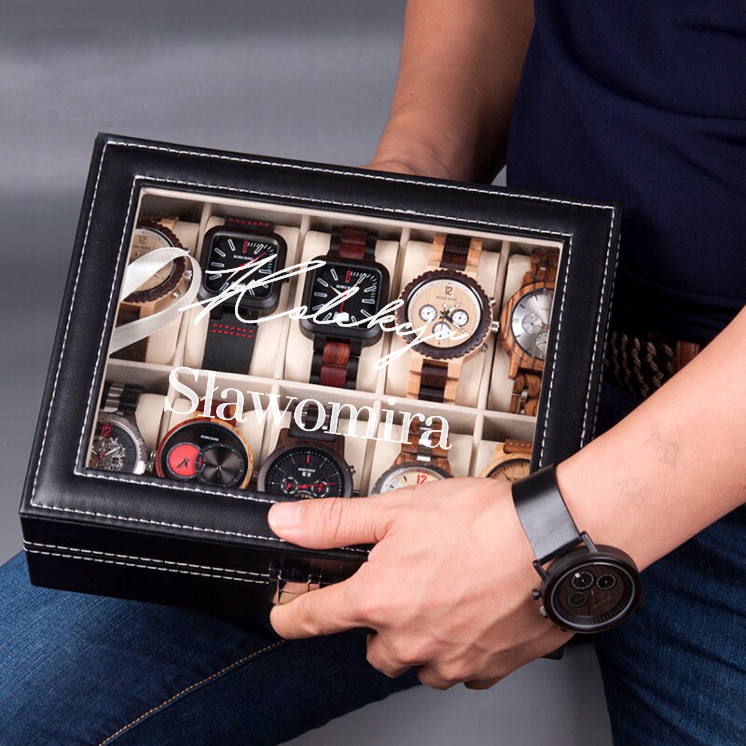 SZKATUŁKA NA ZEGARKI GRAWER ETUI PUDEŁKO ORGANIZER preznet dla niego GRAWER Kod producenta 5906506316766