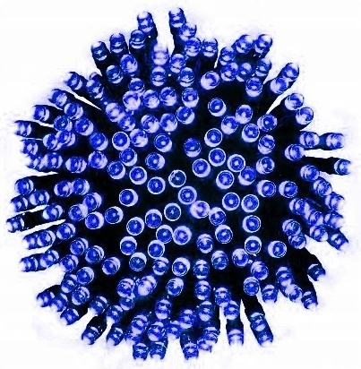 

Lampki Choinkowe 300 Led światło Stałe Niebieski