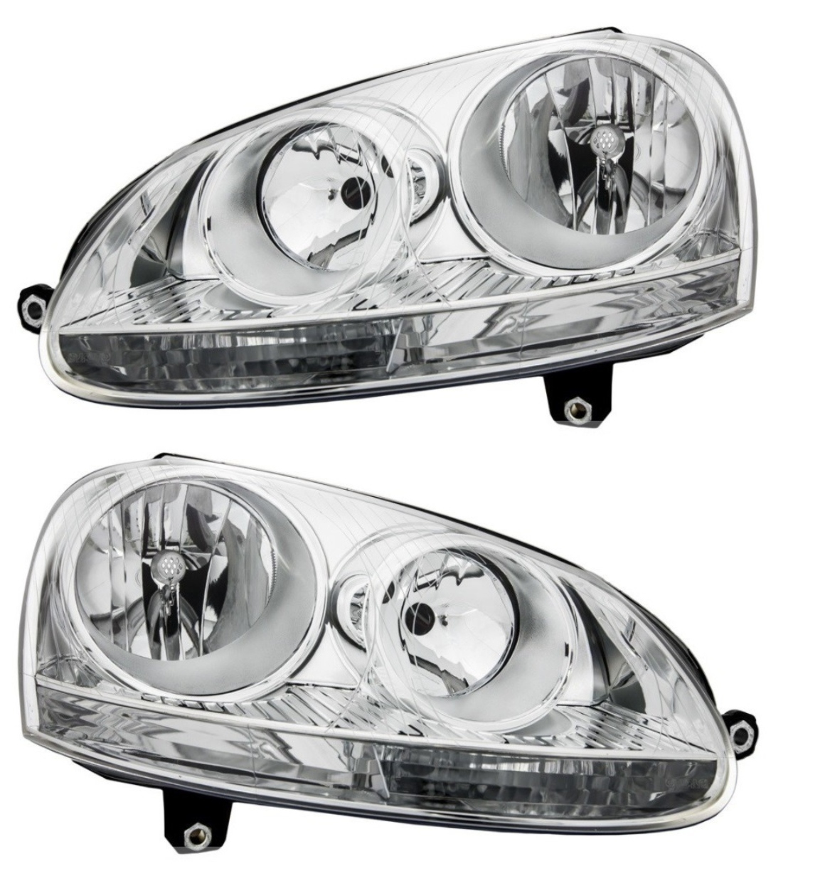 

Vw Golf V 5 Jetta Komplet Lamp Przednich Lampy Tyc