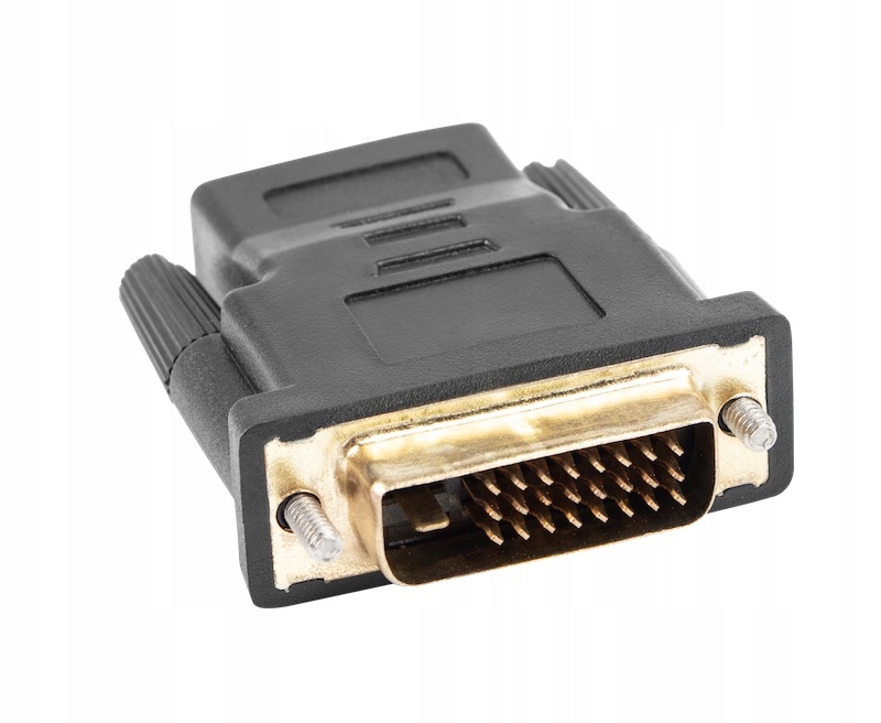 Adapter Hdmi 19Ż -> DVI 24+1M Dual Link Lanberg AD-0010-BK