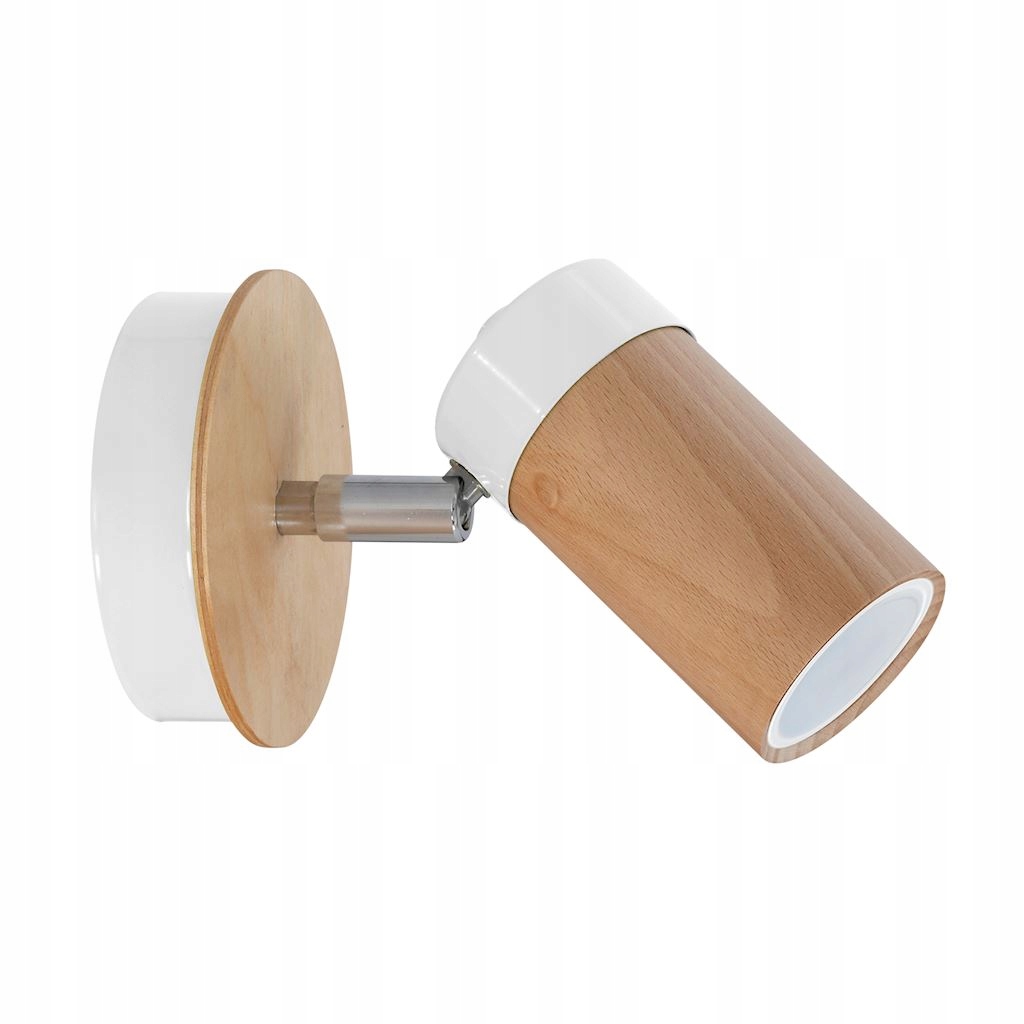 Kinkiet ścienny reflektor nowoczesny biały 1xGU10