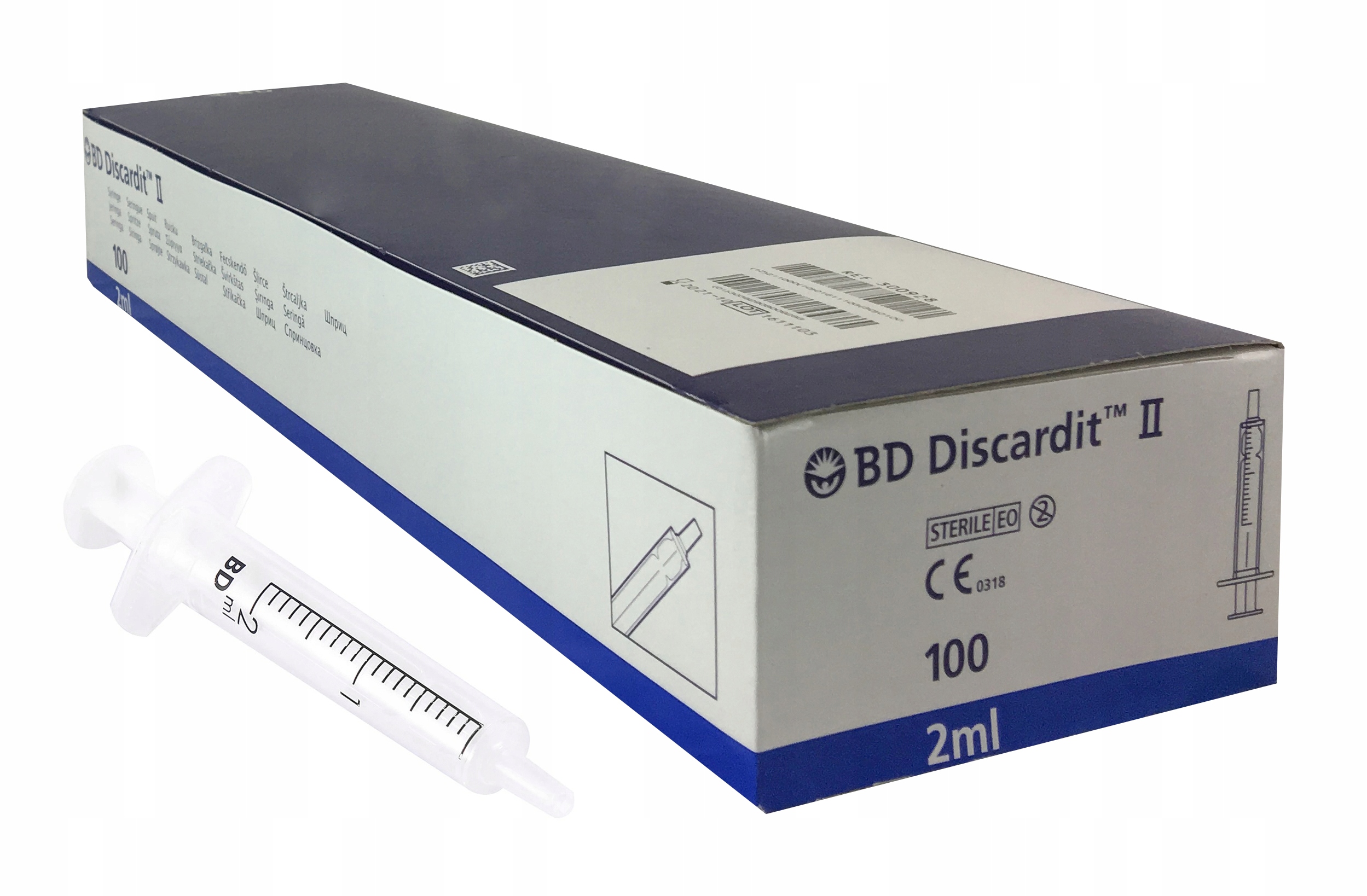 

Strzykawka Bd Discardit II 2 ml op.100szt.
