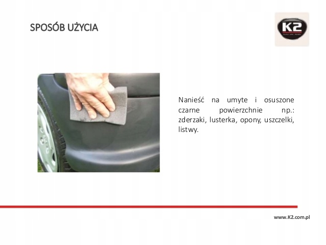 K2 BONO BLACK CZERNIDŁO DO ZDERZAKÓW 200G Producent K2