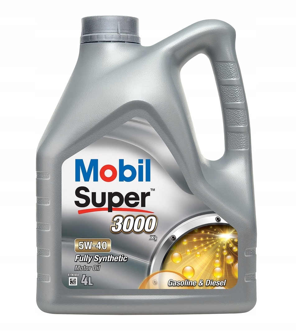 

Mobil 3000 X1 5W40 syntetyczny olej op.4L