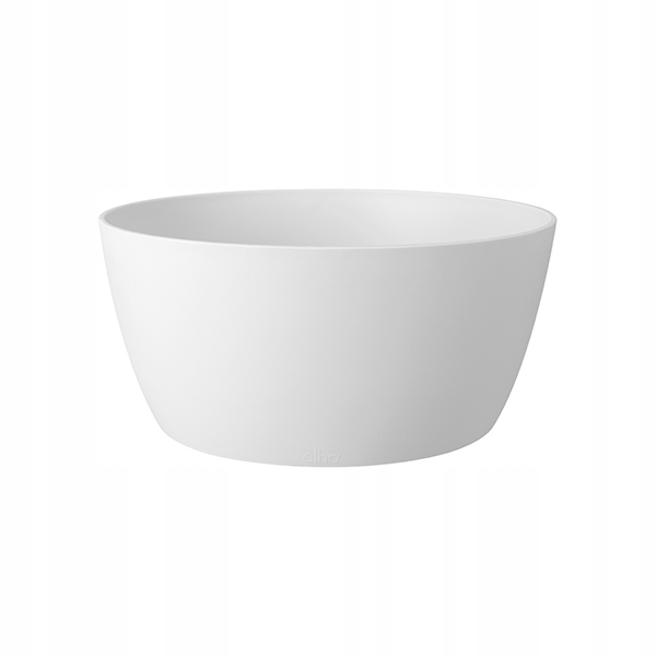 

okrągłe białe doniczki na zioła Bowl 23/11 cm Elho