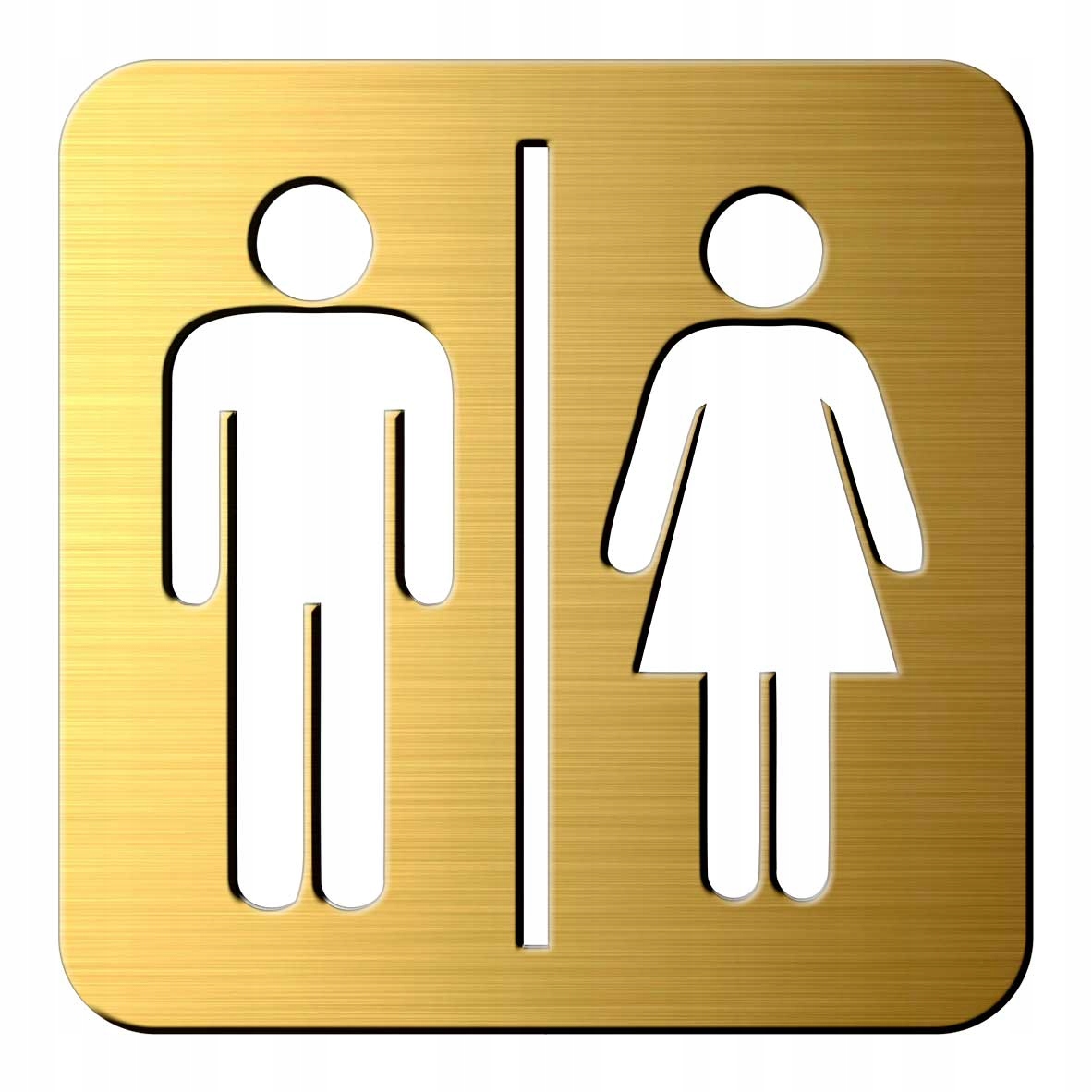 

Tabliczka emblemat Wc Toaleta 10x10cm