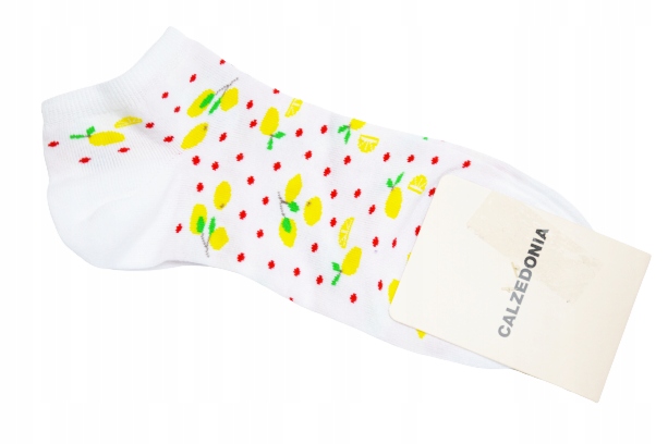 

Calzedonia skarpetki stopki z bawełną cytryny Uni