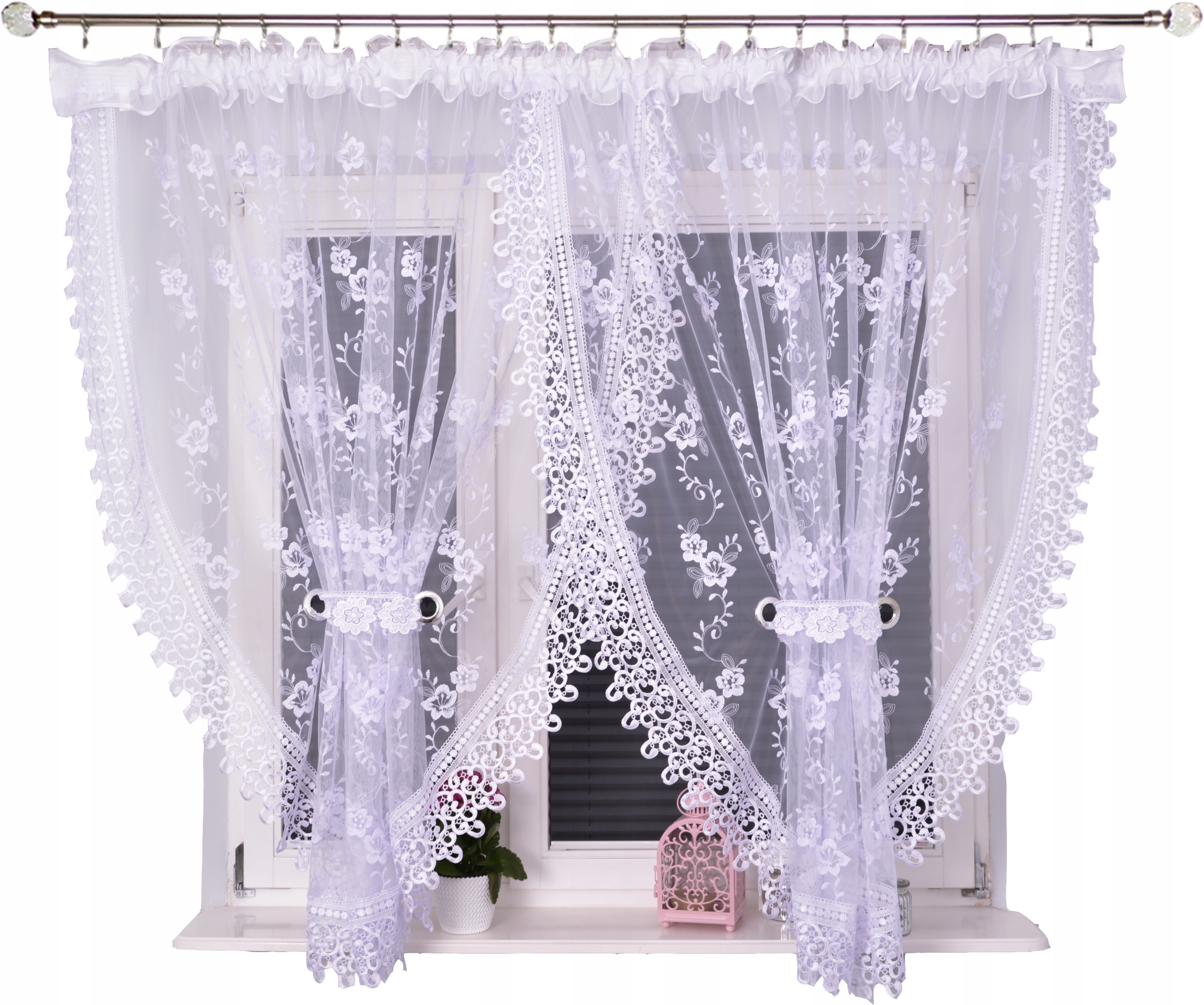 

Firana Gotowa markizeta kokon 400x160 panelowa