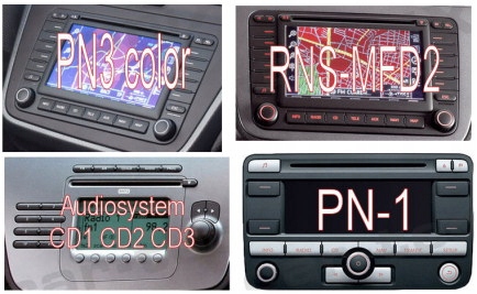 Moduł Aux in VW SEAT AUDI SKODA 12pin Kod producenta WF601vw