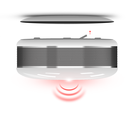 Smoke Senzor Fibaro Krakov Detektor Kouře