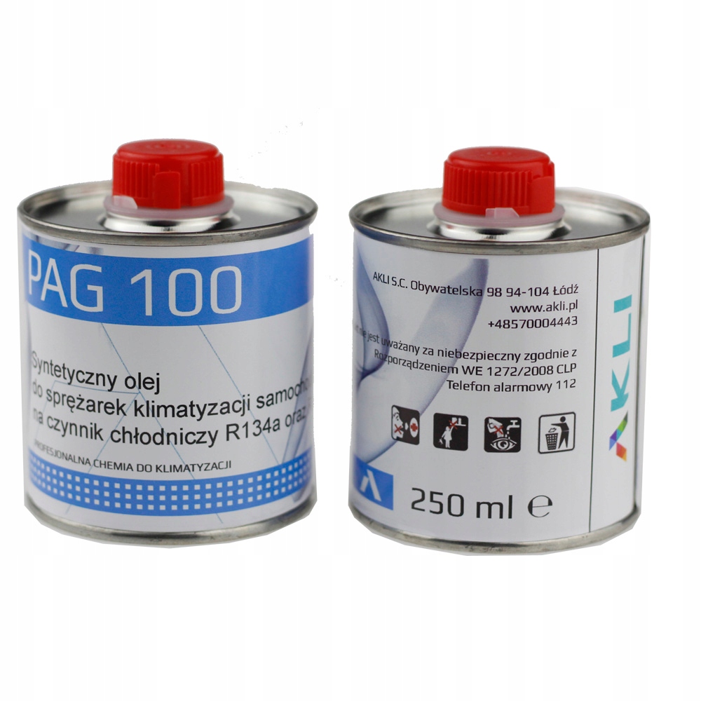 

Olej do klimatyzacjia Pag 100 250ml 0400