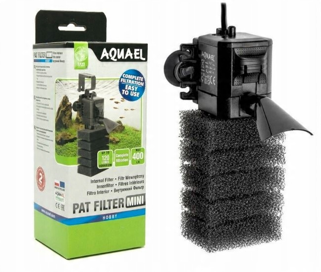 

Filtr Wewnętrzny Pat Mini Akwarium 10-120L 400L/H