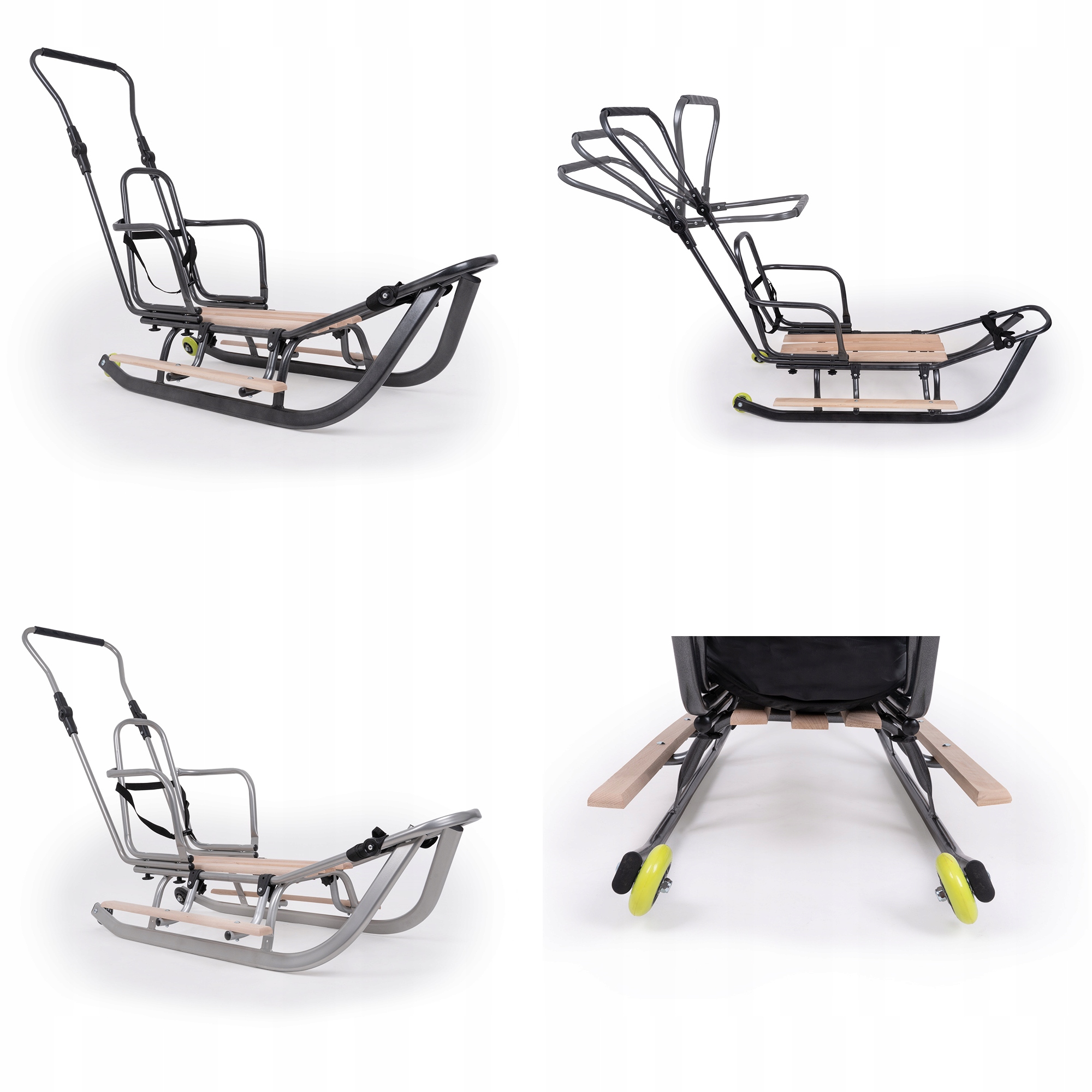 Сани COMPLEX_Pik Line спальні мішки колеса кабіни. Металевий матеріал