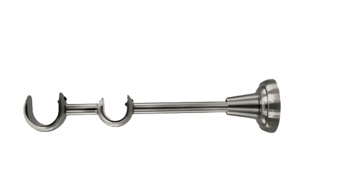 WSPORNIK fi 25 + 19 mm KARNISZ KARNISZE Kod producenta WSPORNIK KARNISZE PODWÓJNY METAL