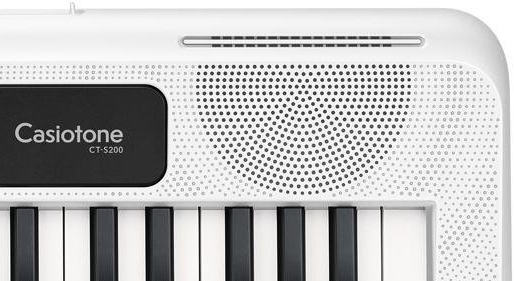 CASIO CT-S200 WE Przenośny keyboard Długość kabla 1 m
