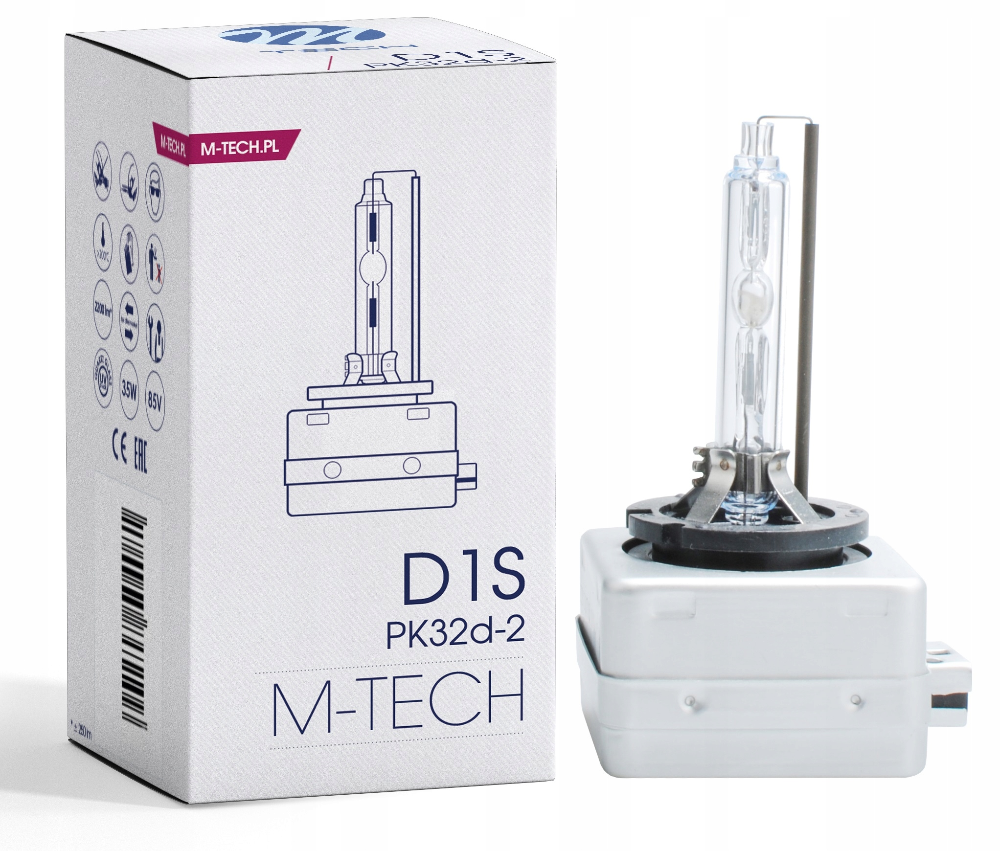 

Xenon D1S 6000K żarówka ksenon żarnik M-tech