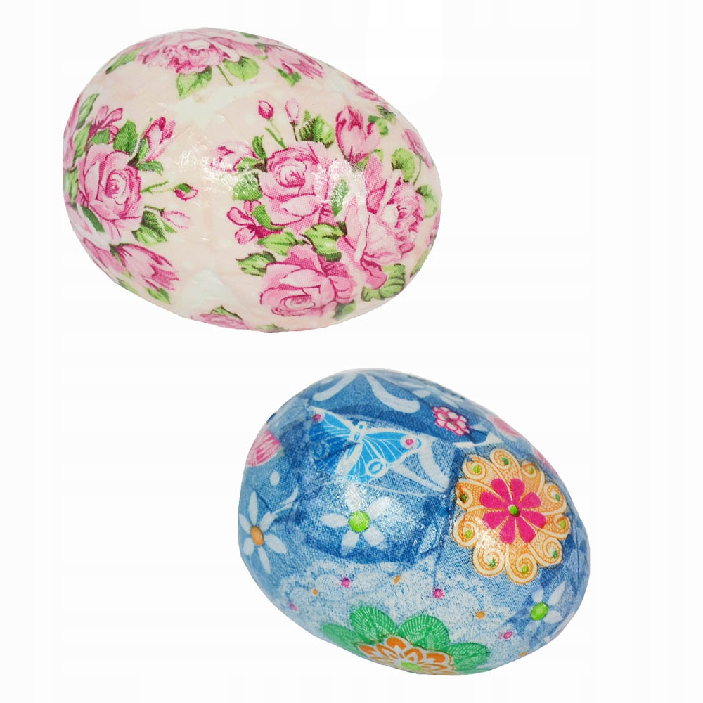 Wielkanocne Jajko Świąteczne Jajka Decoupage Rodzaj jajka