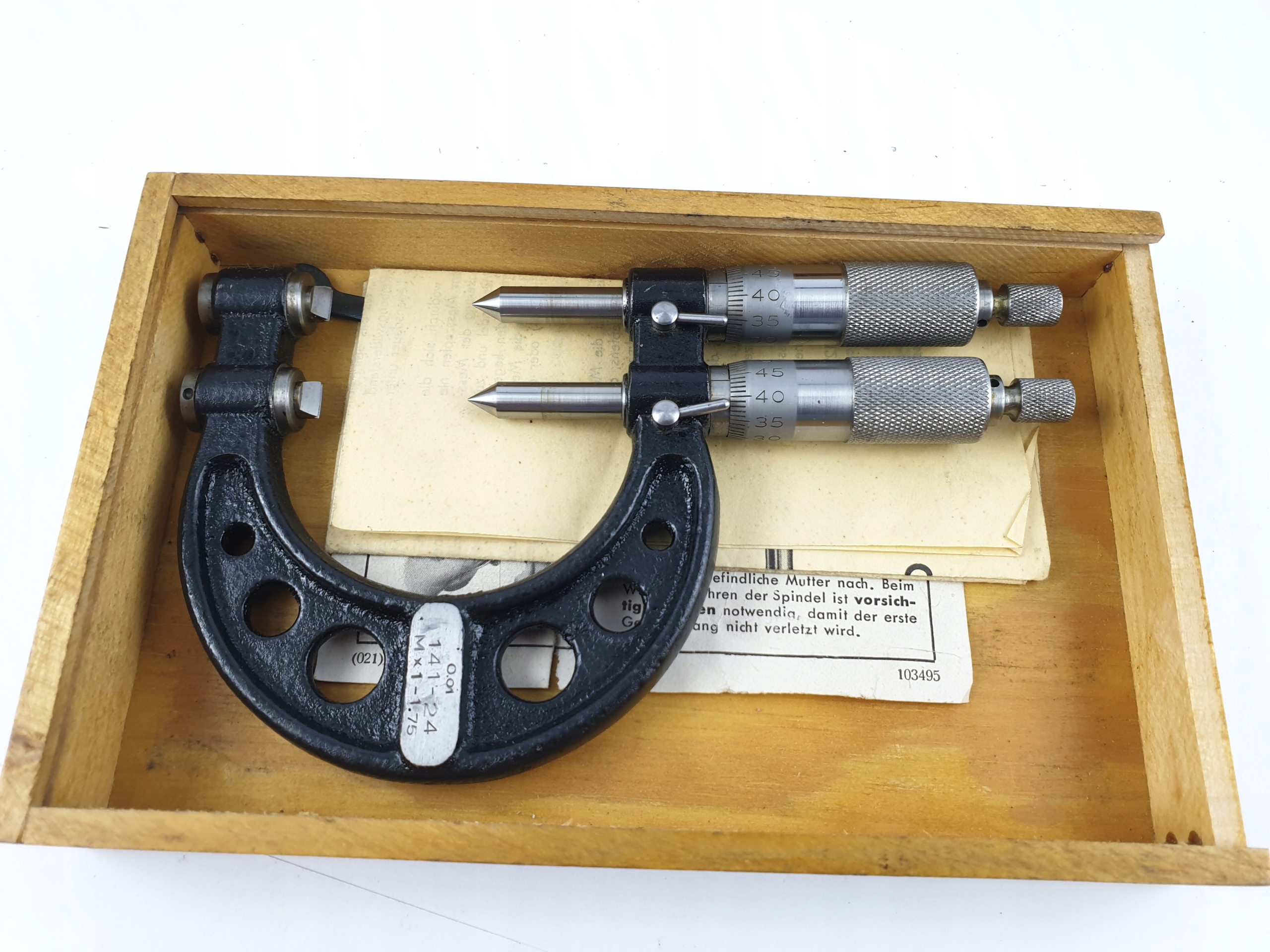 Мікрометр 0-45 Johansson F / VAT