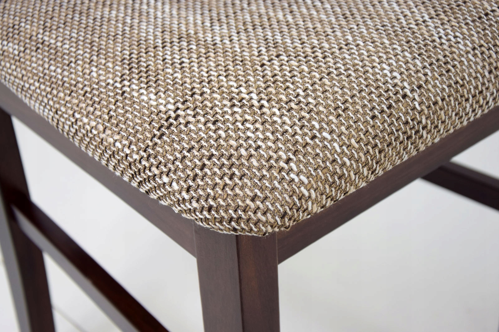 Drewniane krzesło 6szt brązowych krzeseł ORZECH Liczba krzeseł w zestawie 6