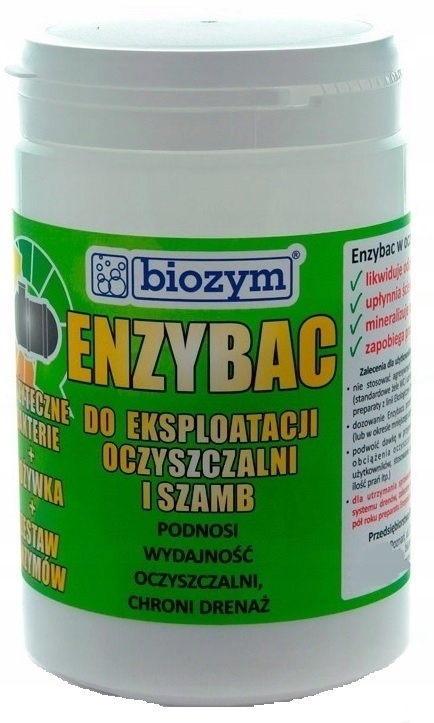 Купить Enzybac лучшие бактерии для очистных сооружений и септиков .